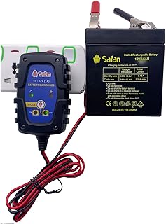 Chargeur intelligent 1a entièrement automatique, chargeur de batterie portable 6v 12v, préserve la batterie.