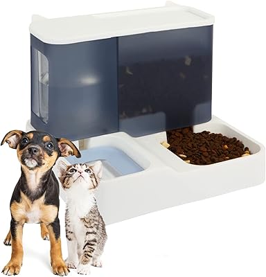 Mangeoire automatique pour chat mangeoire pour chien par gravité pour animaux de compagnie