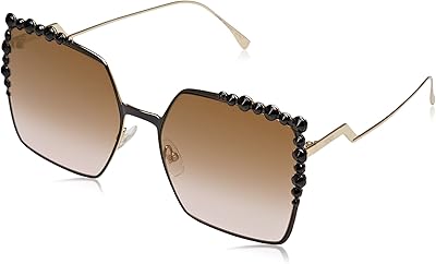 Lunettes de soleil femme ff 0259/s 53, noir, 60, noir, 60