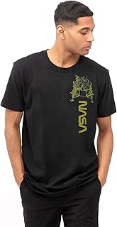 T-shirt cotton soul pour homme - nasa - shuttle schematic - noir