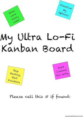 Mon tableau kanban ultra lovey (8,5 x 27,94 cm)