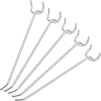 Niko 53102a ensemble d'organisateurs de crochets de 6 pouces 50 pièces ensemble suspension