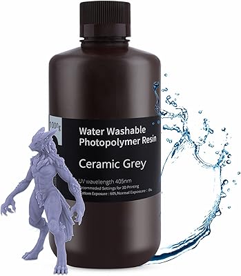 Résine d'imprimante 3d lavable à l'eau aligo, résine rapide 405nm lcd résine
