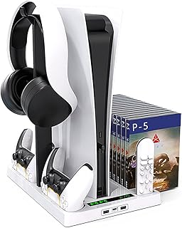 Support playstation 5 digital edition et disque playstation 5, support playstation 5 avec