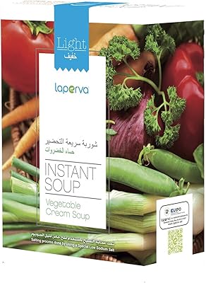 Soupe diététique laperva keto 68 grammes (soupe à la crème de légumes)