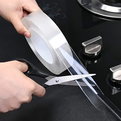 Ruban d'étanchéité transparent anti-moisissure, ruban de réparation auto-adhésif imperméable pour évier de cuisine