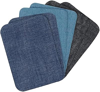 Kit de réparation de patchs en denim à repasser, kit de réparation