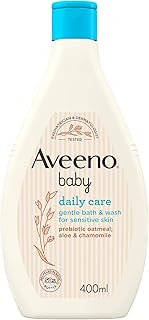 Lavage de bain doux aveeno baby daily care 400 ml