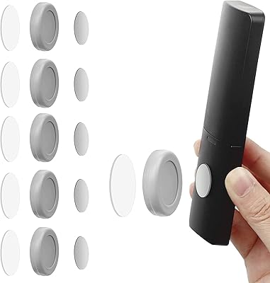 Support de télécommande magnétique fixé au mur sans trous pour le stockage