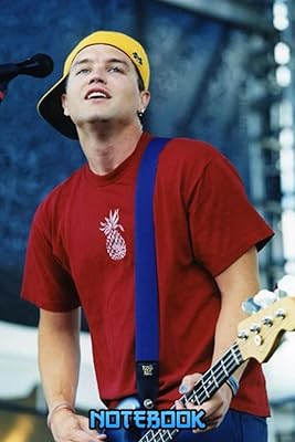 Cahier : carnet mark hoppus 100 pages lignées pour la maison, le travail