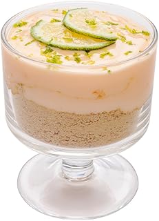 Tasse parfait en verre de restaurant rwg0027 - tasse parfait - idéale