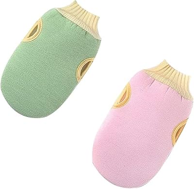 Gants exfoliants pour le corps 2 pièces gants exfoliants pour le corps gant