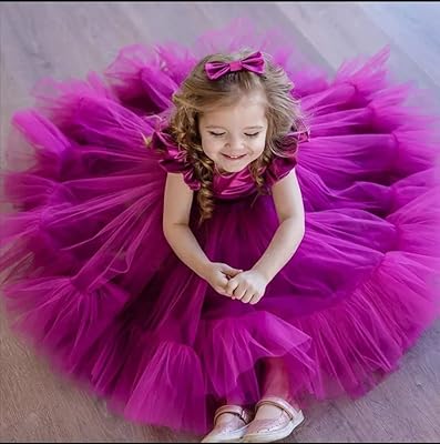 Ensemble de vêtements pour bébés filles robe de princesse formelle en tulle