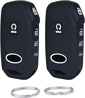 Couvercle de clé intelligente en silicone compatible avec kia telluride soul