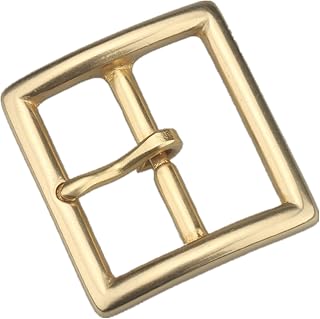 Kokungkuan boucle en métal de remplacement pour hommes, boucle carrée en laiton massif