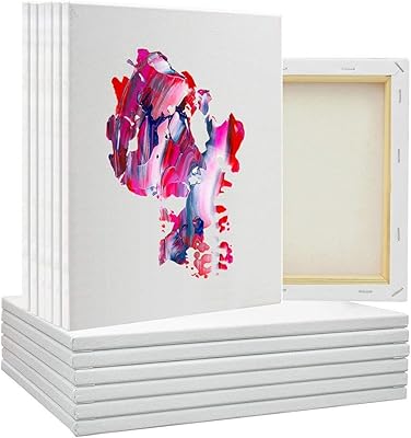 Ensemble d'art vierge extensible blanc de base, 20 x 30 cm - 5
