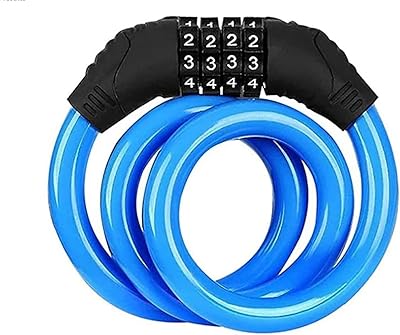 Antivol pour vélo avec code à 4 chiffres câble antivol pour vélo sûr