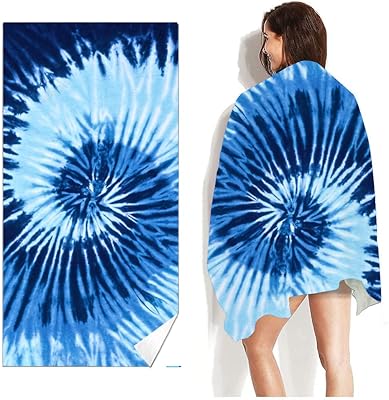 Serviette de plage beauté serviette en microfibre 74" x 36" séchage