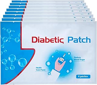 60 pièces/10 sachets d'herbes naturelles plâtre pour diabète, patch de plâtre pour diabète