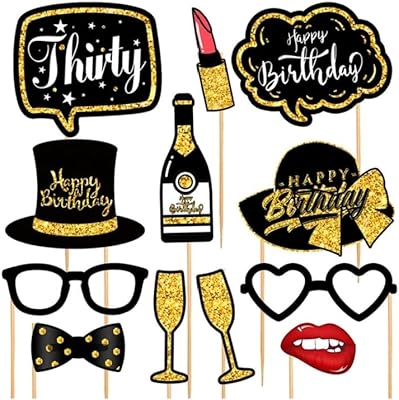 Joyeux 30e anniversaire accessoires de photomaton sale 30 fête