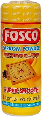 Poudre de carrom extra fine et fine fosco tournament (70g) de kingsmen line