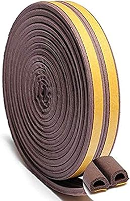 Ruban isolant auto-adhésif purol en forme de d marron 2x3 m