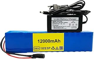 Batterie pour scooter électrique 10s3p 36v 12ah, batterie li-ion 18650, bms intégré