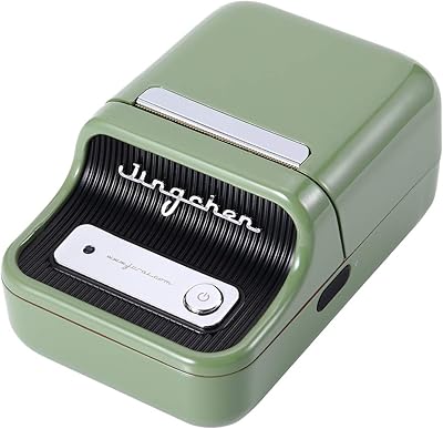 Imprimante d'étiquettes thermique portable sans fil bluetooth avec rfid, idéale pour les supermarchés