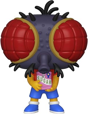 Funko pop animation : simpsons s3 flyboy bart, figurine 39719, multicolore