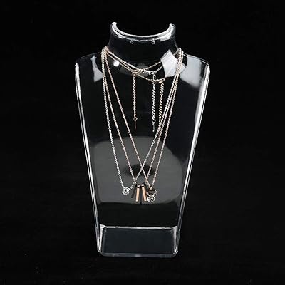 Présentoir à bijoux buste pour colliers et boucles d'oreilles, présentoir à bijoux modèle