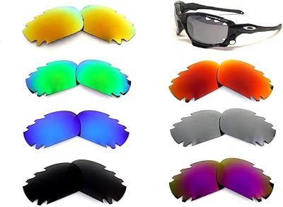 Lentilles de remplacement pour veste oakley racing, jawbone polarisées 7 paires de couleurs