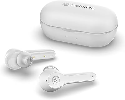 Écouteurs bluetooth sans fil motorola moto buds 085 avec micro et étui