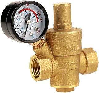 Valve de pression d'eau, soupape de réduction de pression d'eau réglable en laiton