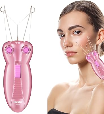 Machine à enfiler le visage pour femme - machine d'épilation électrique pour femme
