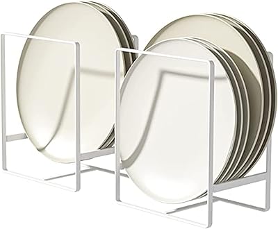 Organisateur de vaisselle, organisateur de rangement de vaisselle en métal, support de rangement