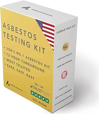 Kit de test d'amiante - test sur échantillon uniquement - résultat de laboratoire
