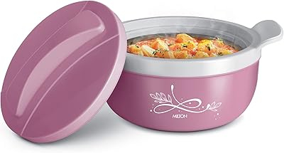 Casserole milton en acier inoxydable 2500 de crave, 2150 ml, rose