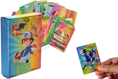 Cartes assorties invite enterprise rainbow foil - 55 pièces - cartes de la série