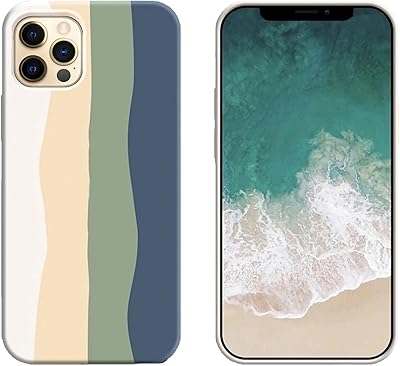 Onyuk compatible avec iphone 12 pro 61 pouces coque en silicone