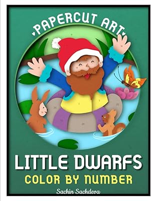 Papercut art petits nains : livre de coloriage couleur par numéro pour adultes (version originale) (papercut art coloring book). Diaytar : L'e-commerce généraliste qui met le discount à l'honneur