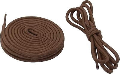 Deux paires de lacets de sport ronds colorés pour chaussures de sport