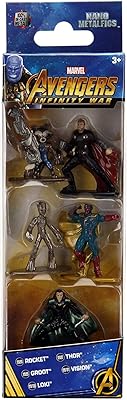 Figurines nano-meet de marvel avengers infinity war wave figurine d'action en métal marvel avengers infinity war wave 2, échelle 1,17", multicolore. Diaytar : Faites des achats intelligents en quelques clics