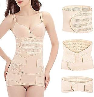 Cocosmart gainant ventre femme pour robes dos nu post-partum 3 pièces