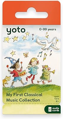 Yuto my first classic music collection - 10 cartes son musicales pour enfants à utiliser avec le lecteur yuto et le mini haut-parleur story box, cadeau éducatif pour les enfants de tous âges. Diaytar : Le discount nouvelle génération au Sénégal