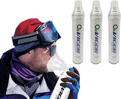 Inhalateur d'oxygène, pack bonus de 3