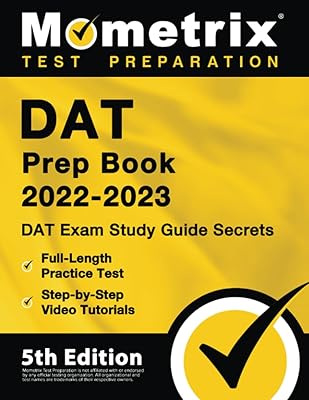Livre de préparation au dat 2022-2023 - guide d'étude de l'examen dat, secrets