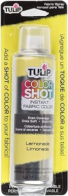 Tissu de peinture en aérosol tulip instant color shot de couleur lavable, 85