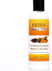 Kriva essentials lotion corporelle au safran et au curcuma pour hydrater et détendre le corps 200 ml. Faites-vous plaisir sans culpabiliser avec Diaytar