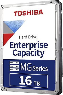 Disque dur de bureau toshiba mg08 16 to - sata 6,0 gb/s, 7