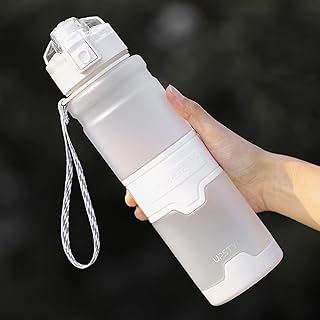 Bouteille d'eau étanche tecom en tritan sans bpa avec shaker à